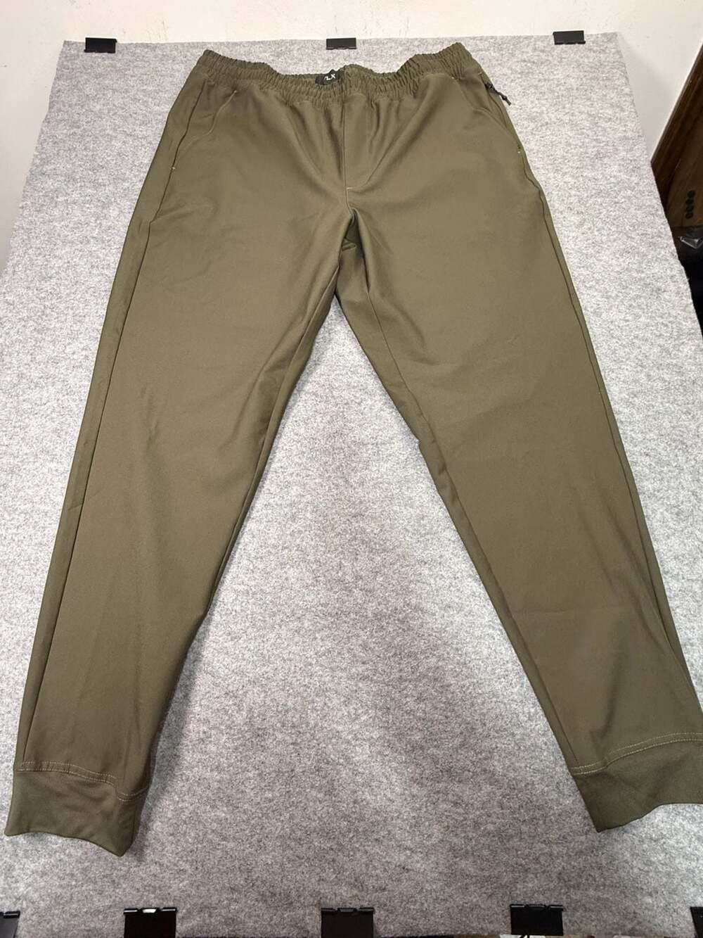 FLX Men's Olive Green Active Jogger Pants Size L